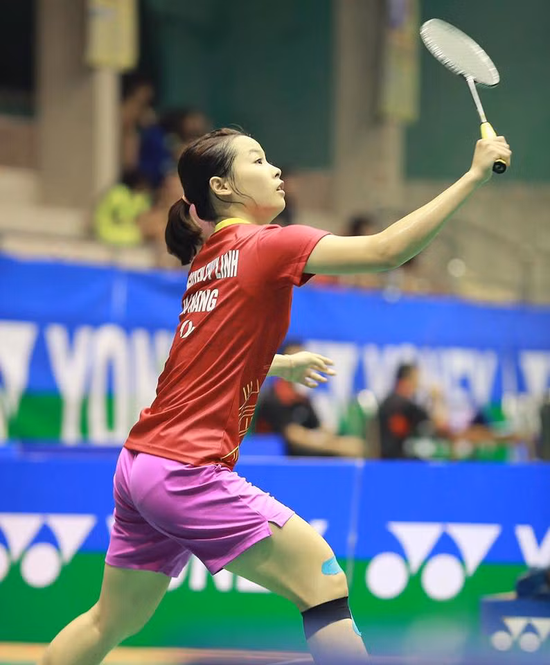 Nguyễn Thùy Linh sinh năm 1997, quê gốc Phú Thọ. Em đến với niềm đam mê cầu lông nhờ sự dẫn dắt, truyền đam mê của ông ngoại. Đến năm 10 tuổi, định hướng theo sự nghiệp thể thao của Thùy Linh đã rõ ràng hơn khi em được ông ngoại đăng ký vào lớp năng khiếu cầu lông tại Hà Nội. Sau một thời gian tập luyện, đến năm 13 tuổi, Thùy Linh đã có huy chương vàng Giải trẻ toàn quốc đầu tiên và được nhiều người trong giới chuyên môn, những người thầy thời bấy giờ của em đánh giá rất cao. 