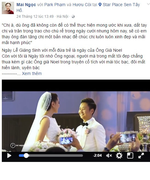 Lời nhận xét, cảm nhận của độc giả này liệu có đúng với những gì đang diễn ra trong cuộc sống của Mai Ngọc? Nếu có đọc những dòng chia sẻ, bức ảnh mới nhất của nữ MC xinh đẹp nhất VTV này đăng tải trên Facebook và Instagram vài ngày vừa qua, chắc chắc các độc giả, khán giả cả nước, người mến mộ Mai Ngọc sẽ hiểu được phần nào cảm xúc và niềm hạnh phúc, cảm nhận được phần nào về những ngày tháng tuyệt vời mà Mai Ngọc đang trải qua.