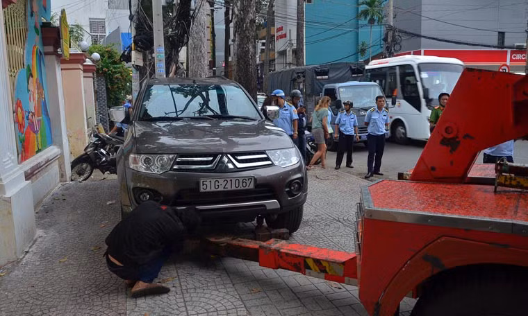 Các điểm vi phạm tập trung chủ yếu trên các tuyến đường Nguyễn Đình Chiểu, Lý Tự Trọng, Tôn Đức Thắng, Lê Thánh Tôn...