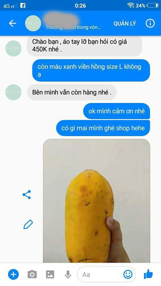 Câu chuyện bắt đầu từ việc thanh niên xin báo giá