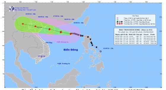 5 tỉnh thành chịu tác động mạnh của bão số 3 5 tinh thanh chiu tac dong manh cua bao so 3