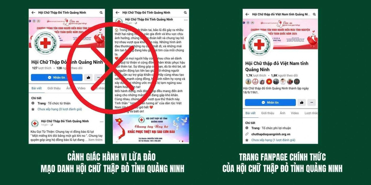 Tràn lan hình thức lừa đảo mùa bão lũ Tran lan hinh thuc lua dao mua bao lu