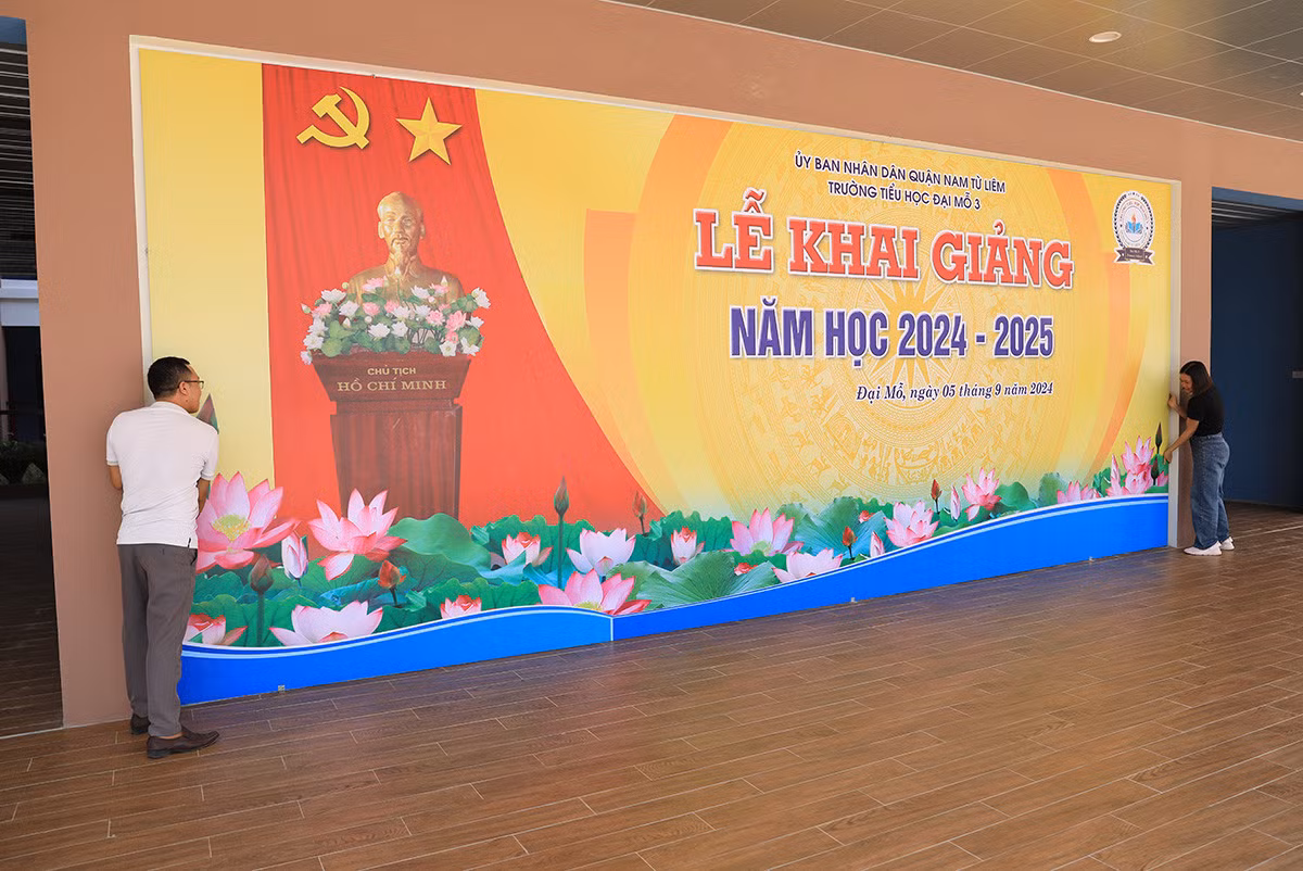 Gần 2,3 triệu học sinh Thủ đô sẵn sàng cho ngày khai giảng Gan 2,3 trieu hoc sinh Thu do san sang cho ngay khai giang