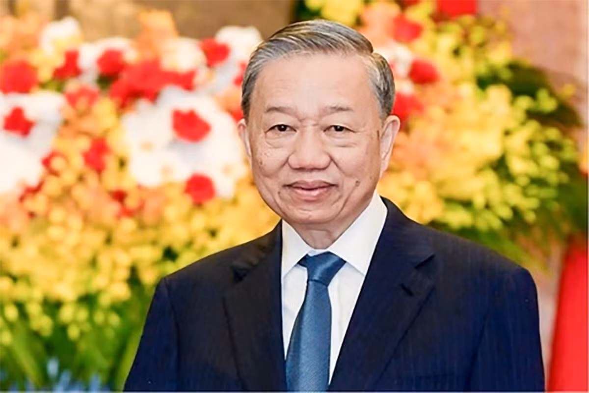 Thu chuc mung nam hoc moi cua Tong bi thu, Chu tich nuoc To Lam