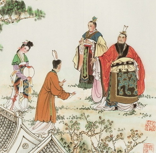 Ông ta phái sứ giả đến mời Lỗ Hằng Công tham dự yến tiệc với quy mô lớn được cử hành trên Ngưu Sơn. Tuy không muốn tham dự, nhưng Lỗ Hằng Công không thể từ chối tránh chọc giận Tề Tương Công mà gây họa binh đao. Trong bữa tiệc, Tề Tương Công cố tình tìm cách chuốc cho Lỗ Hằng Công say mềm. Sau đó, ông ta cho gọi Bành Sinh - một thị vệ thân tín đến dặn dò đưa Hằng Công về dịch quán. Trên đường về, Bành Sinh đã dùng gối đè chết Lỗ Hằng Công. Nghe tin dữ, Tề Tương Công giả bộ khóc lóc, ra lệnh đưa thi thể Lỗ Hằng Công khâm liệm và báo tin về nước Lỗ.