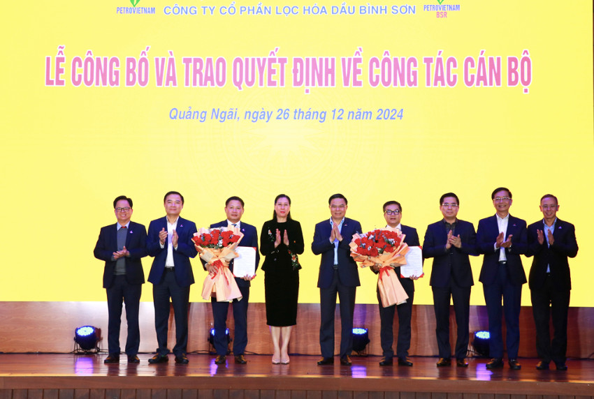 Lọc hóa dầu Bình Sơn thay lãnh đạo, "sức khỏe" tài chính sao? Loc hoa dau Binh Son thay lanh dao,