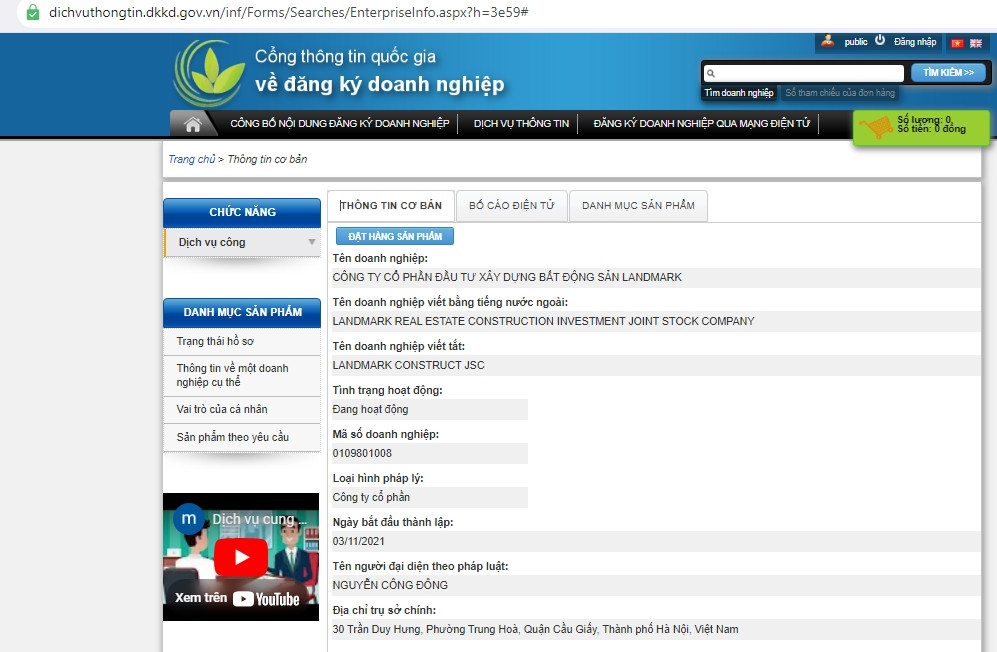 Hồ sơ công ty Landmark rót vốn đầu tư KĐT hơn 4.900 tỷ - Hình 2 Ho so cong ty Landmark rot von dau tu KDT hon 4.900 ty-Hinh-2