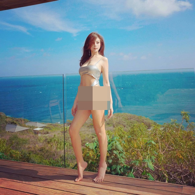 Mọi người còn hết lời ngợi khen nhan sắc ngày càng tươi trẻ, làn da mịn màng, thân hình mảnh mai của cựu hot girl Hà thành.