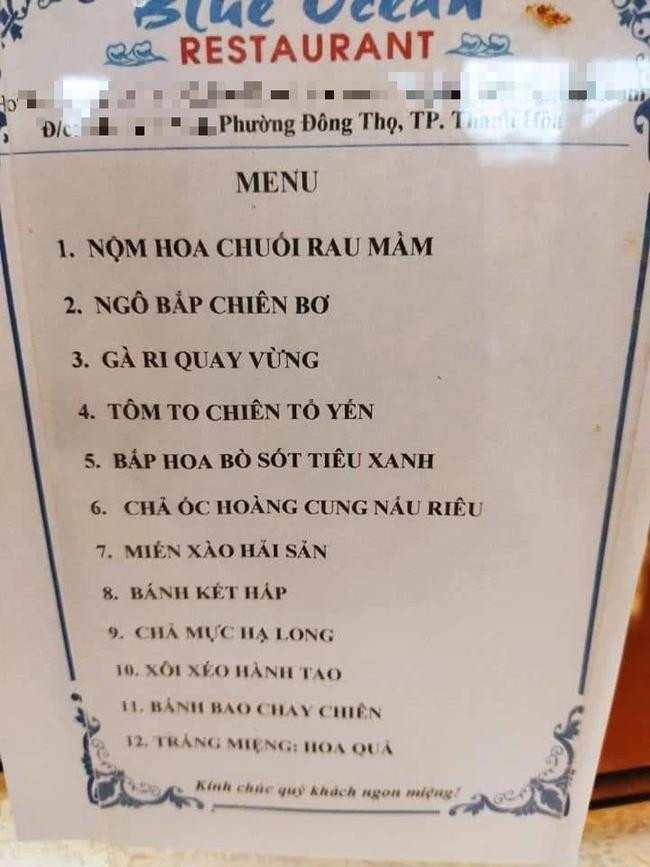 Menu tiệc cưới ở Thanh Hóa thu hút bởi món chả ốc hoàng cung nấu riêu nghe vô cùng hấp dẫn. Ảnh: Tổng hợp