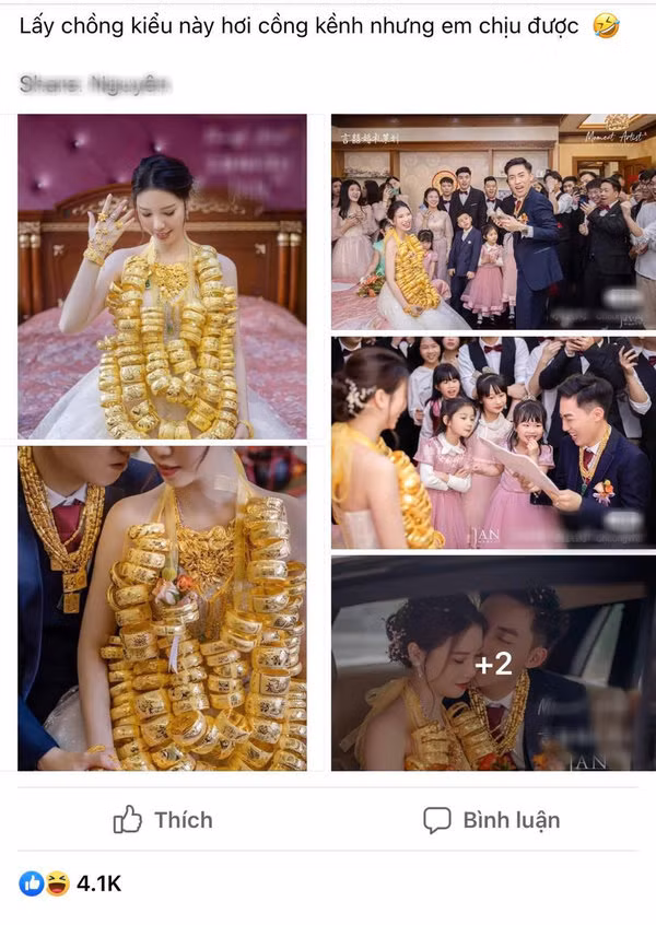 “Loa mat” canh co dau deo vang gay co, lay chong dung “ganh nang“