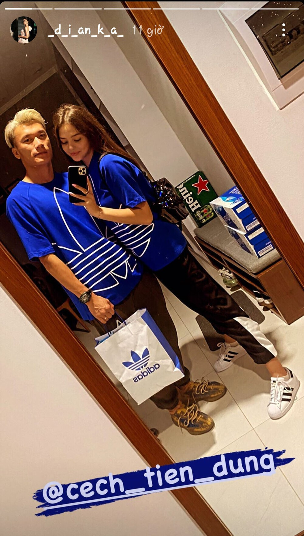 Fan của Bùi Tiến Dũng lẫn Dianka Zakhidova kỳ vọng cô nàng có màn ra mắt thành công ở quê nhà Thanh Hóa để sớm báo tin vui đám cưới. Ảnh: Tổng hợp