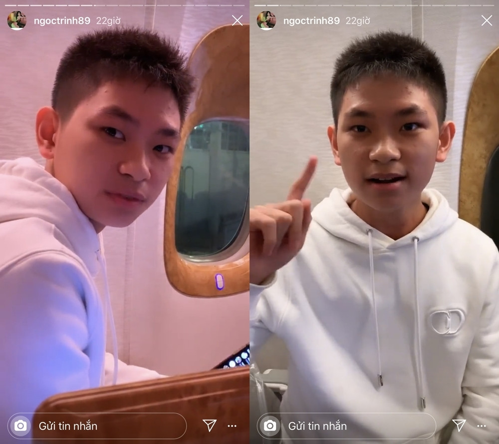 Vào năm 2019, Gia Kỳ lúc đó mới 16 tuổi còn chơi lớn khi chi hơn 4.000 đô (khoảng 92 triệu) chỉ để được ngồi cạnh thần tượng của mình là Ngọc Trinh.