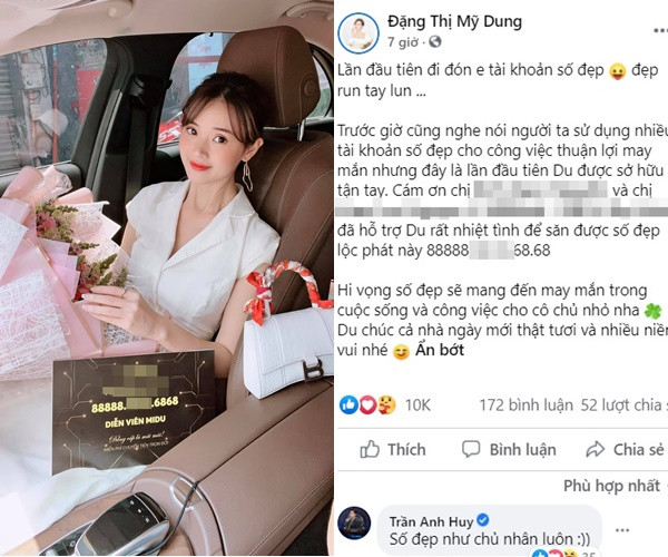 Mới đây, Midu gây chú ý khi khoe tài khoản ngân hàng số đẹp, từ đây cô nàng chính thức gia nhập vào hội sao Việt sở hữu số tài khoản ngân hàng "khủng".