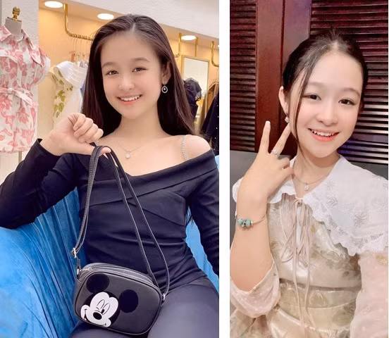 Hiện tại, cô bé đang theo học tại một ngôi trường có tiếng Sài Gòn. Bên cạnh khả năng diễn xuất, ngôi sao nhí còn là giọng ca đầy tài năng.