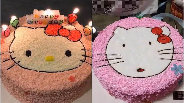 Thành phẩm nhìn qua có vẻ hao hao, nhưng chú ý tới chi tiết thì phải "ngã ngửa".