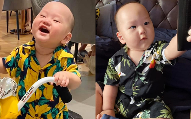 Hai cậu quý tử nhà Trà My Idol luôn khiến mọi người phải trầm trồ vì quá kháu khỉnh, đáng yêu. Đặc biệt, con trai út của Trà My Idol hiện tại đang là cậu nhóc nổi đình đám trên MXH với hàng loạt biểu cảm hết sức đáng yêu.