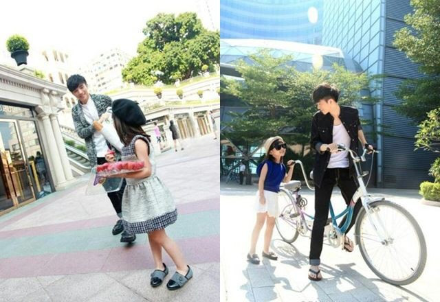 Mặc dù cách nhau tận 18 tuổi nhưng hai anh em vẫn vô cùng thân thiết, đi đâu cũng có nhau. Đặc biệt "anh trai quốc dân" này chiếm được tình cảm lớn trong lòng dân mạng bởi cách chăm em cực khéo của mình.