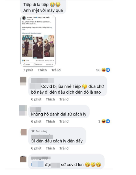 Câu chuyện Vũ Khắc Tiệp đến Phú Quốc và địa điểm này bị gọi tên đã gây xôn xao dư luận lần nữa, biết là trùng hợp nhưng anh đã bị gọi tên khá nhiều trong các bài đăng trên mạng xã hội. Ảnh: Chụp màn hình