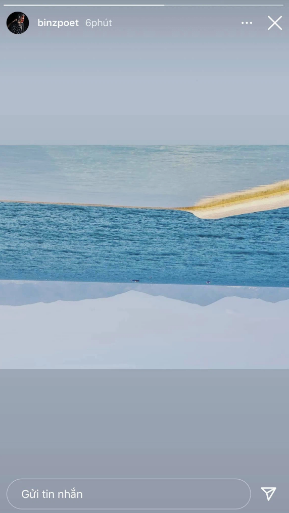 Đồng thời về phía chàng rapper đình đám, BinZ cũng check-in cảnh biển cùng thời điểm với khoảnh khắc mà Châu Bùi đăng tải lên story. Đây là minh chứng chứng minh rằng mối quan hệ của họ vẫn đang tiến triển tốt đẹp chứ không phải đã chia tay như lời đồn.
