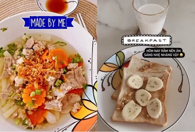 Kể từ khi được gả vào gia đình quyền thế, thỉnh thoảng nàng beauty blogger lại chia sẻ hình ảnh làm "gái đảm" ai cũng xuýt xoa khen ngợi.