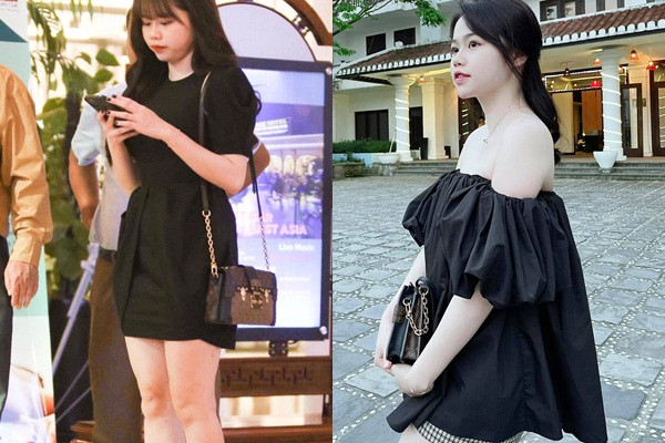 Huỳnh Anh của hiện tại chịu khó ăn mặc táo bạo hơn, khi áo hai dây, lúc cúp ngực hay áo trễ vai lộ vai trần.