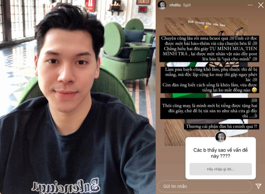 Theo như lời người trong cuộc kể lại, vào dịp Tết Trung thu 2020 bạn gái Tuấn Hải lúc đó là hot girl Diệu Linh đã tự bỏ tiền mua 2 đôi giày hết gần 41 triệu. Tuy nhiên, thiếu gia Hà thành lại đăng story ảnh 2 đôi giày và ghi caption: "Quà Trung thu của her" khiến dân tình tưởng rằng anh chàng tặng bạn gái.