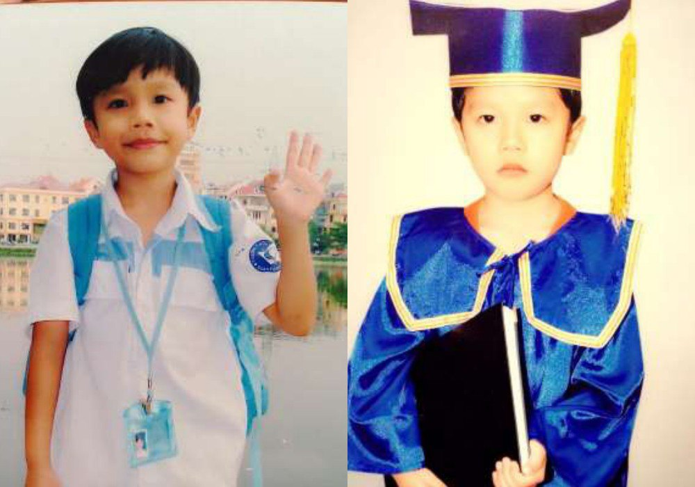 Là con nghệ sĩ nên từ nhỏ Long Vũ đã yêu thích các hoạt động thể thao, văn nghệ.