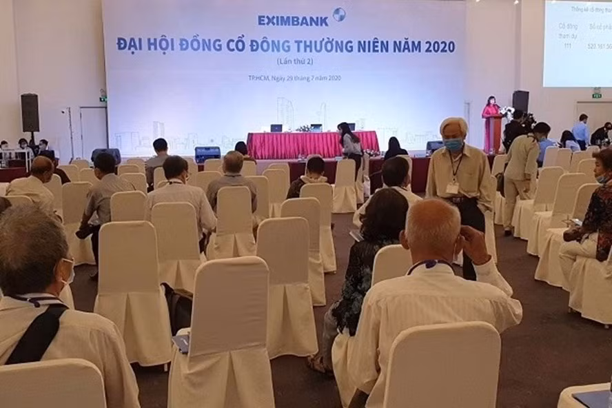 Dai hoi co dong Eximbank nam 2020 lan 2 tiep tuc bat thanh