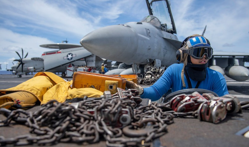Cuộc tập trận của hai tàu sân bay Mỹ phát đi tín hiệu rằng Hải quân Mỹ đã trở lại sau thời gian gián đoạn vì đại dịch Covid-19. Lần gần nhất hai tàu sân bay Mỹ tập trận trên Biển Đông là vào năm 2014.