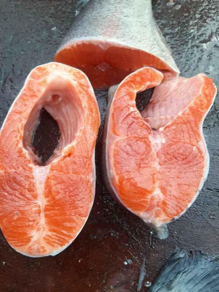 Thế nhưng, từ ra Tết, tình hình dịch bệnh phức tạp khiến cho người nuôi cá hồi lao đao do vì không có khách mua. Thậm chí, có chủ trang trại phải bán cá hồi với giá 180.000 đồng/kg.