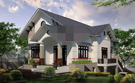 Với 900 triệu, gia chủ có thể xây nhà 1 tầng ở trên, sau đó bố trí thêm khu tầng hầm ở dưới với mục đích đậu đỗ phương tiện giao thông và làm phòng kho để đồ. Ảnh: Angcovat.