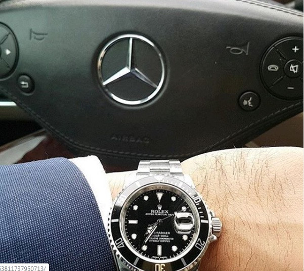 Đồng hồ Rolex là phụ kiện không thể thiếu của con nhà giàu Jordan.