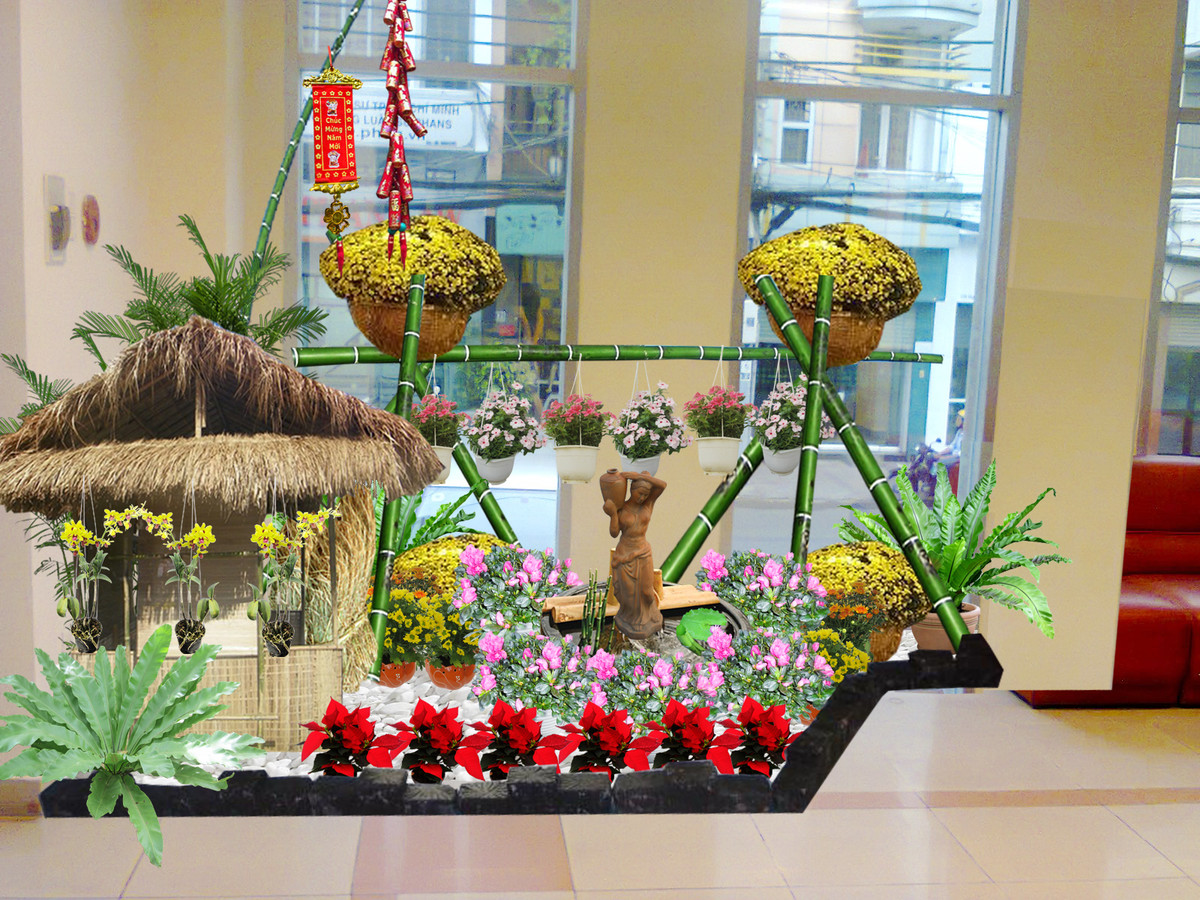 Bí quyết chọn hoa chơi Tết đẹp, sang lại tiết kiệm ai nhìn cũng "trầm trồ" Bi quyet chon hoa choi Tet dep, sang lai tiet kiem ai nhin cung