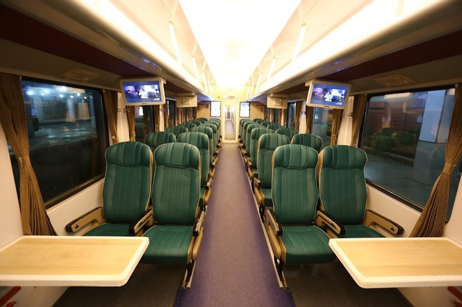 Trước đó, đoàn tàu SE3/4 có chất lượng 5 sao Hà Nội - Sài Gòn cũng được đưa vào vận hành từ năm 2018. Ảnh: Tiền phong.