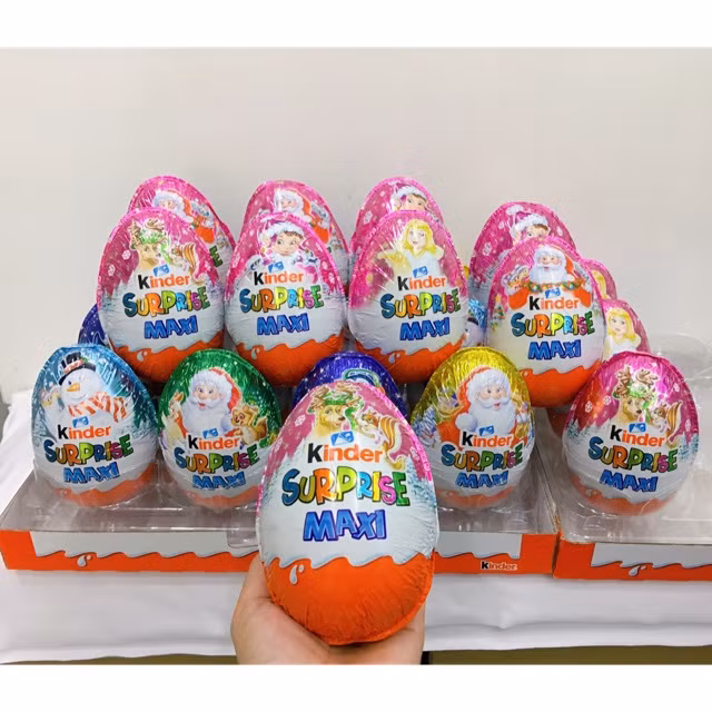 Kẹo hình quả trứng Kinder Surprise cực kỳ phổ biến trên khắp thế giới nhưng mặt hàng này lại bị cấm ở Mỹ.