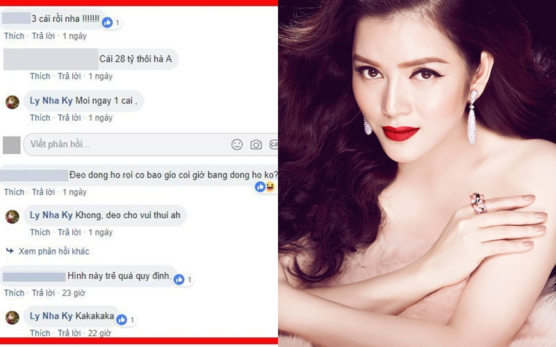 Đáng chú ý, người đẹp cho biết chỉ đeo đồng hồ cho vui chứ chẳng xem giờ.