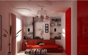 Có thể kết hợp màu đỏ của nội thất cùng thảm để phòng khách sở hữu vẻ ngoài tươi mới, trẻ trung trong những ngày đầu xuân. Nguồn ảnh: Homedit.