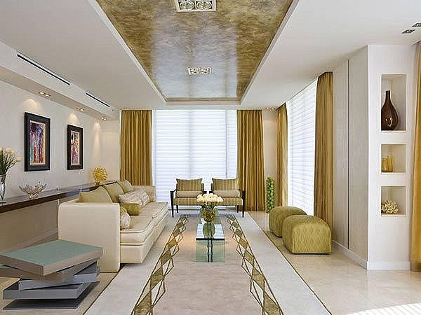 Dự báo, trong năm nay, những món đồ nội thất ánh kim vàng đồng sẽ tiếp tục thu hút khách hàng. Đồ ánh kim có thể phù hợp với cả nhà phố, chung cư, nhà ống hay biệt thự. Nguồn ảnh: Homedit.