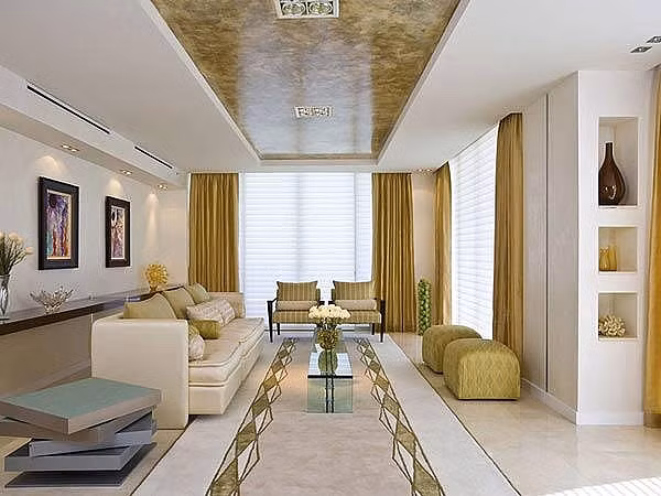 Dự báo, trong năm nay, những món đồ nội thất ánh kim vàng đồng sẽ tiếp tục thu hút khách hàng. Đồ ánh kim có thể phù hợp với cả nhà phố, chung cư, nhà ống hay biệt thự. Nguồn ảnh: Homedit.