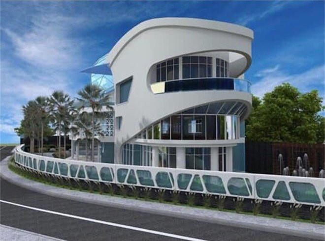 Căn biệt thự của Hoa hậu Oanh Yến nằm trên mảnh đất rộng 3.200m2 ở Bình Dương. Ảnh: FBNV.