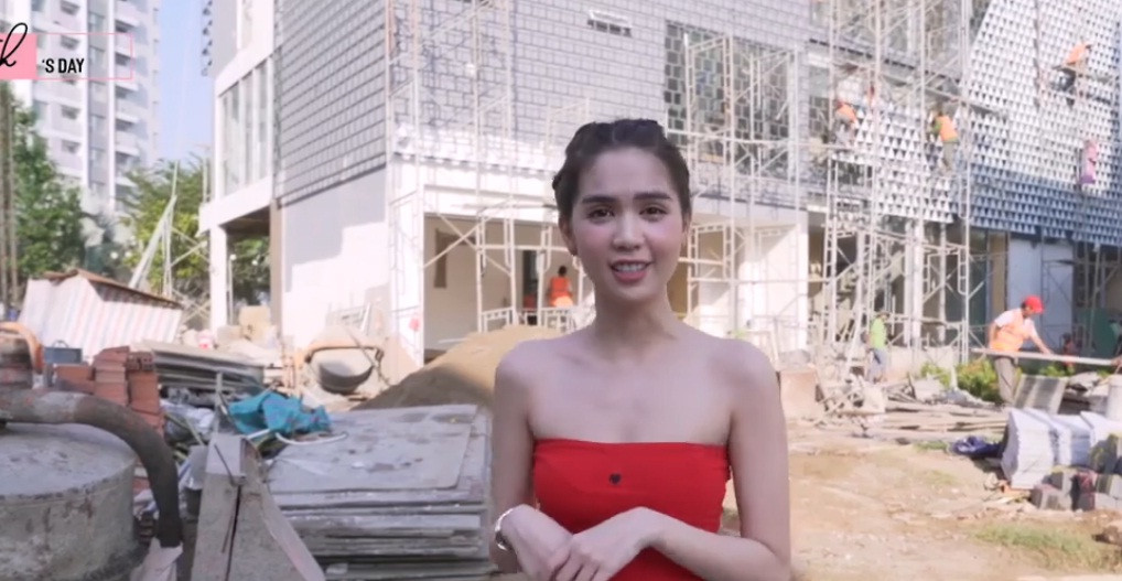 "Nữ hoàng nội y" cho biết mua miếng đất này từ năm 2017 và đến cuối 2018 mới lên thiết kế để xây dựng.