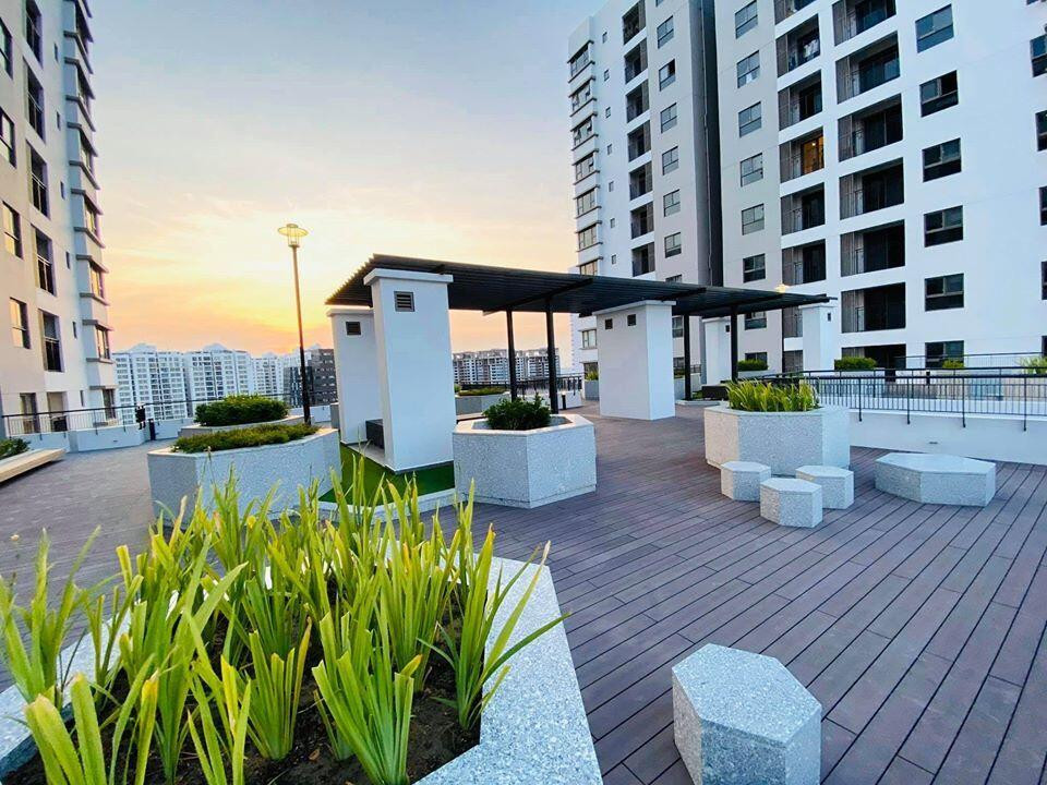 Nhiều không gian vui chơi cho cư dân.