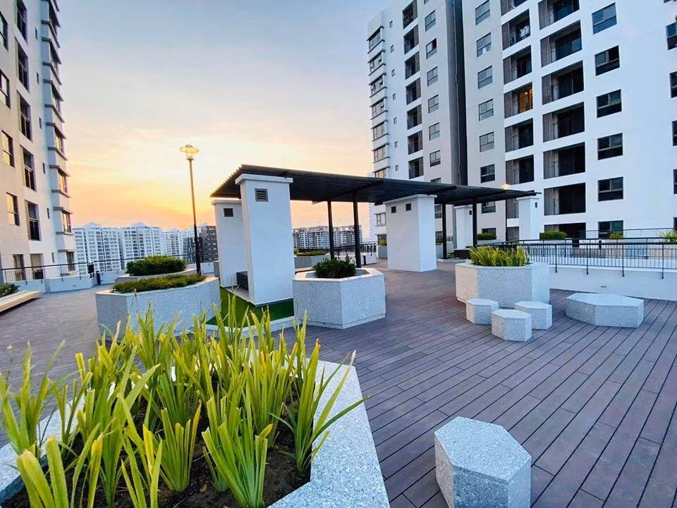 Nhiều không gian vui chơi cho cư dân.