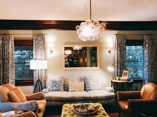 Nội thất sang chảnh và đắt tiền.