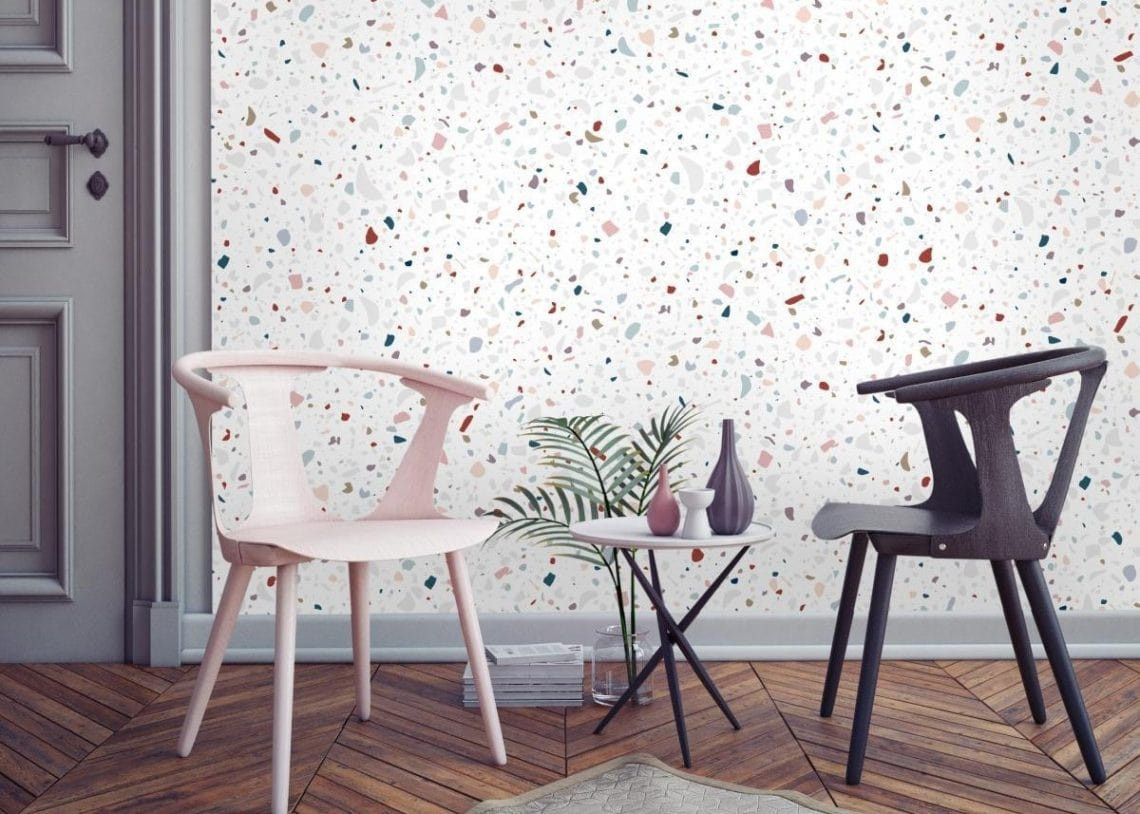 Chất liệu terrazzo không chỉ mang vẻ đẹp hoài niệm về quá khứ mà nó còn vô cùng phù hợp với lối thiết kế hiện đại. Nguồn ảnh: Loveproperty.