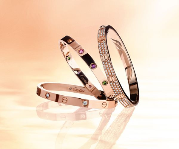 Những chiếc nhẫn của Cartier đều mang dáng vẻ sang trọng, tinh tế, các đường nét đều hoàn hảo. Ảnh: Cartier.