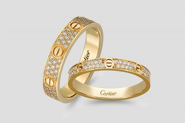 Sự đắt đỏ của nhẫn Cartier còn thể hiện ở những thiết kế hoa văn tinh xảo. Ảnh: Cartier.
