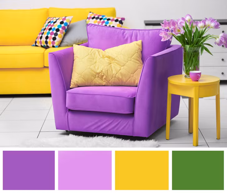 Theo các nhà thiết kế, nên đặt nền móng cho không gian nội thất dựa trên một bảng màu nhất định khi trang trí nhà cửa. Việc này áp dụng cho tất cả các chi tiết, từ đồ nội thất, rèm cửa, chăn ga… chứ không chỉ tường nhà.