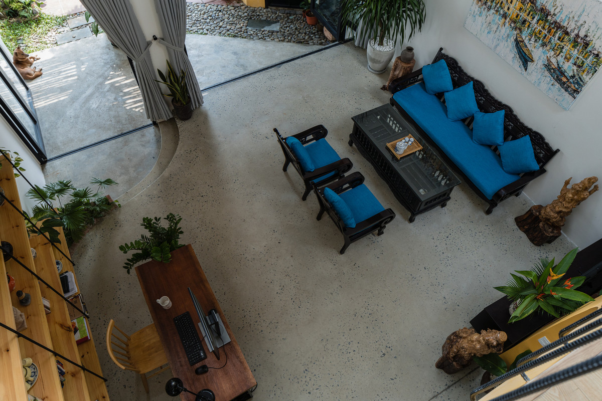 Phòng khách thoáng rộng.