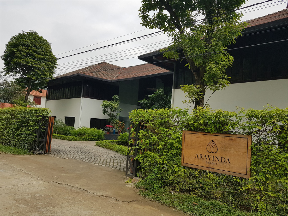 Một resort được xây dựng tại xã Ninh Hải, công trình này được Ban quản lý di sản Tràng An xác định vi phạm trật tự xây dựng